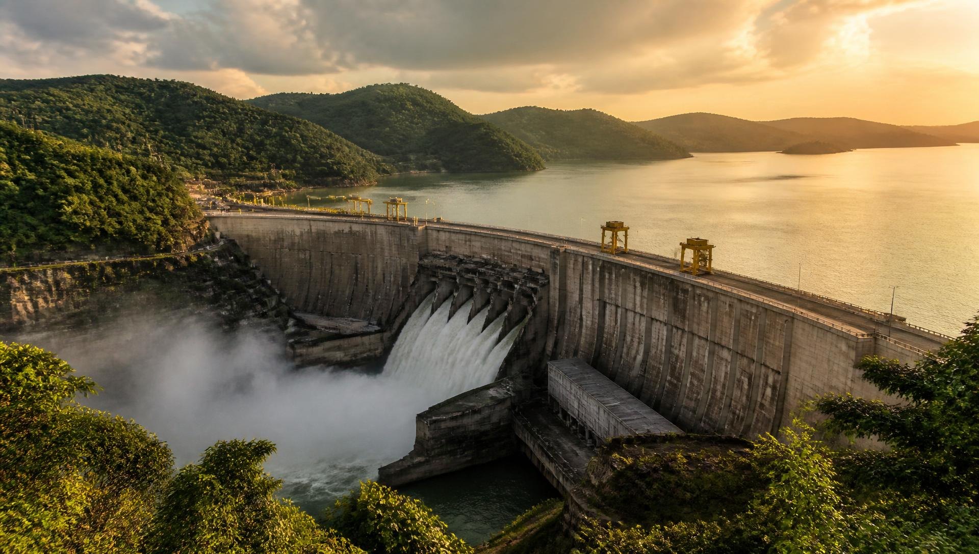 Barrage hydroélectrique — Énergie, Afrique Centrale